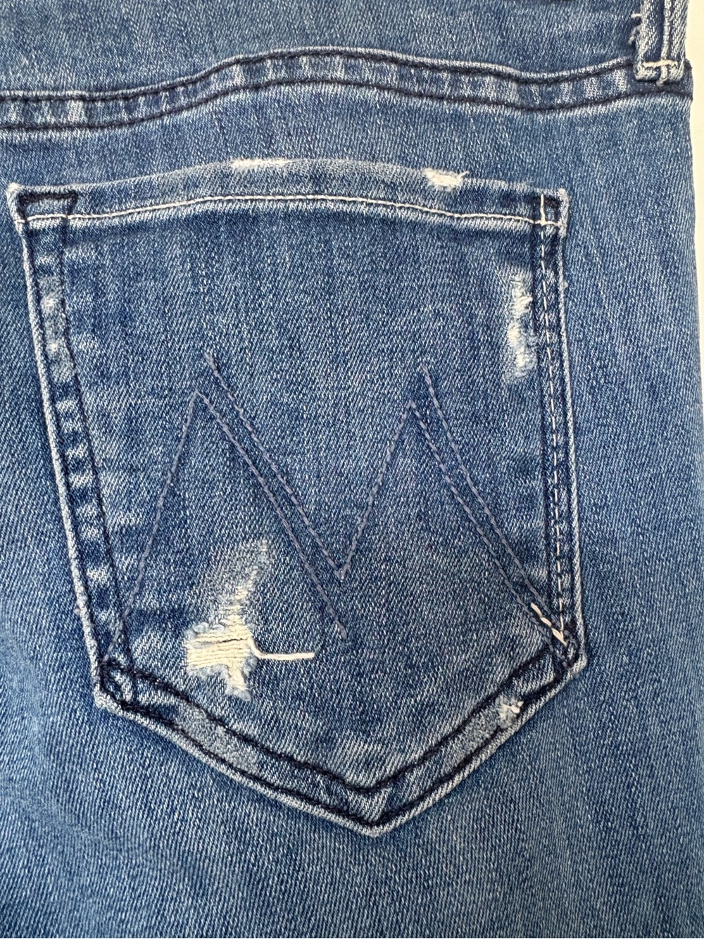 Mother Denim The Looker Graffiti Girl Stretch Denim 29 - Picture 8 of 13